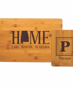 Personalized Bamboo Cutting Board - Laser Engraved