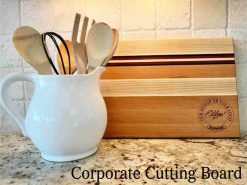 Alternative view of Personalized Cutting Board - Laser Engraved 231-234