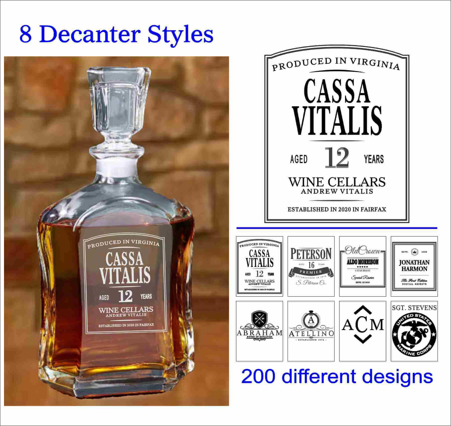 Capitol Decanter series h