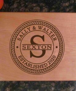 Personalized Cutting Board - Laser Engraved 100-108