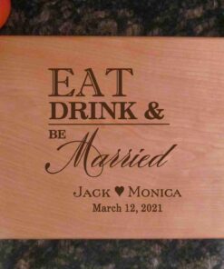 Personalized Cutting Board - Laser Engraved 109-115