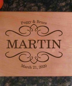 Personalized Cutting Board - Laser Engraved 170-178