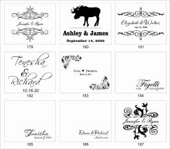 Alternative view of Personalized Cutting Board - Laser Engraved 179-187