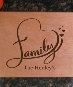 Personalized Cutting Board - Laser Engraved 245-253