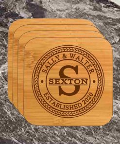 Personalized Wood Coasters