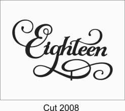 Alternative view of Birthday Cake Topper 2008