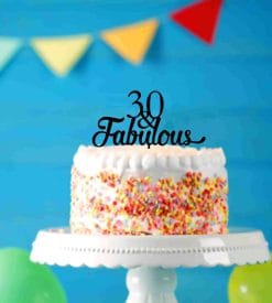 Birthday Cake Topper 2012