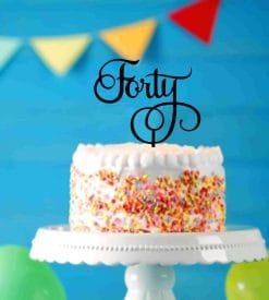 Birthday Cake Topper 2014 - 40