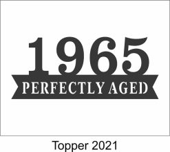 Alternative view of Birthday Cake Topper 2021