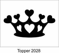 Alternative view of Birthday Cake Topper 2028