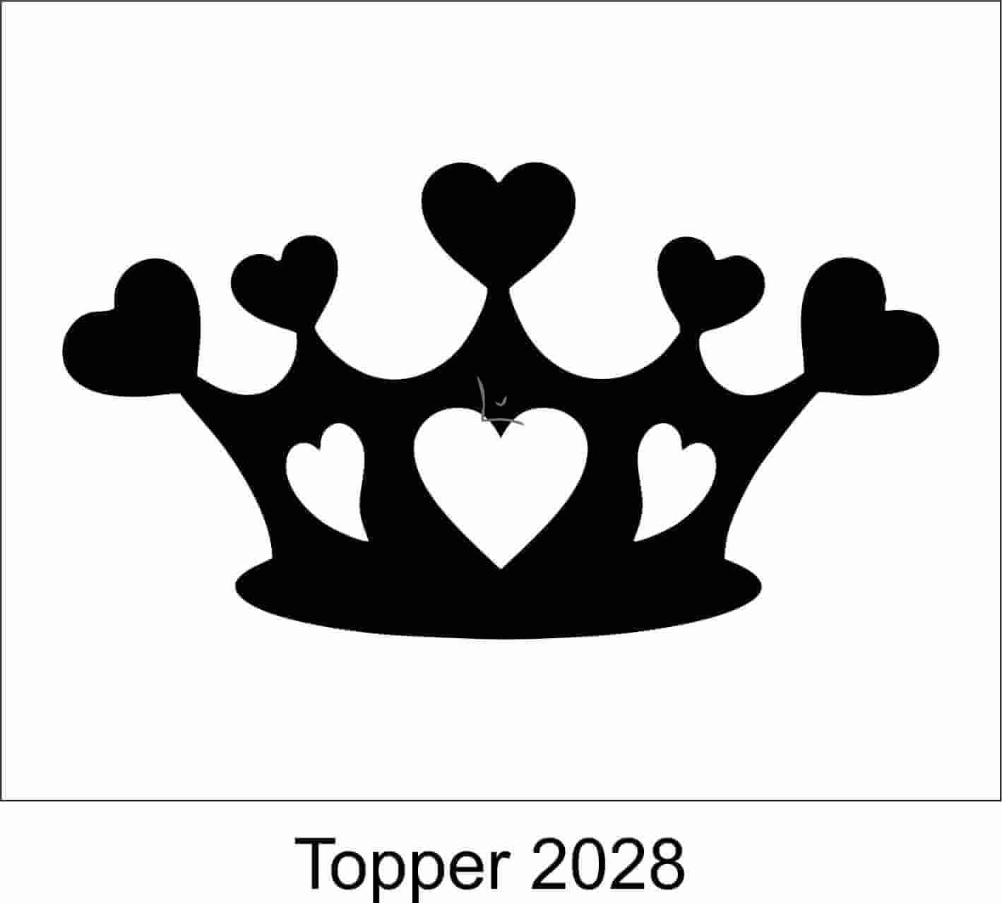 Birthday Cake Topper 2028 - Image 2