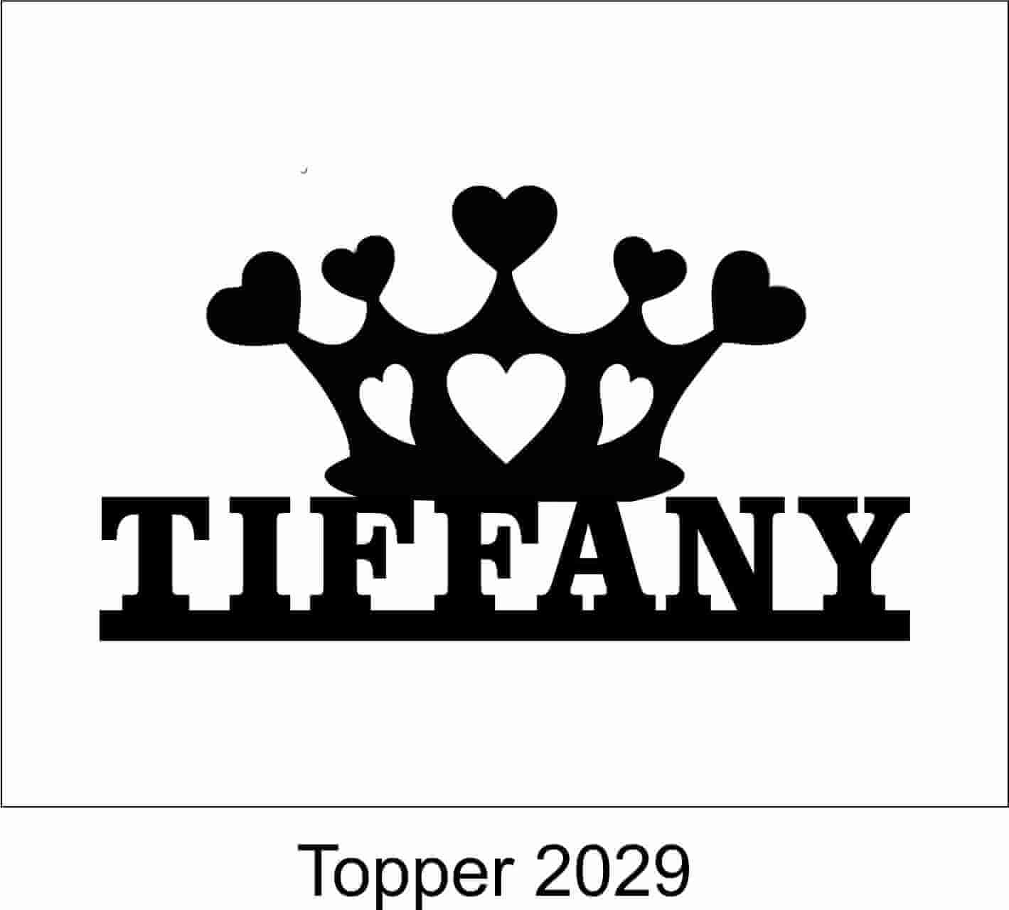 Birthday Cake Topper 2029 - Image 2