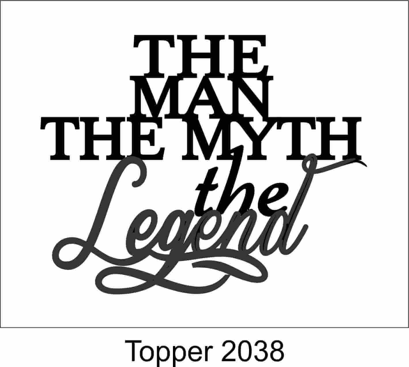 Birthday Cake Topper 2038 - Image 2