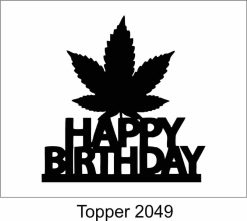 Alternative view of Birthday Cake Topper 2049