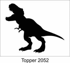 Alternative view of Birthday Cake Topper 2052