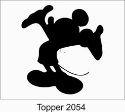 Alternative view of Birthday Cake Topper 2054
