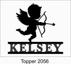 Alternative view of Birthday Cake Topper 2056