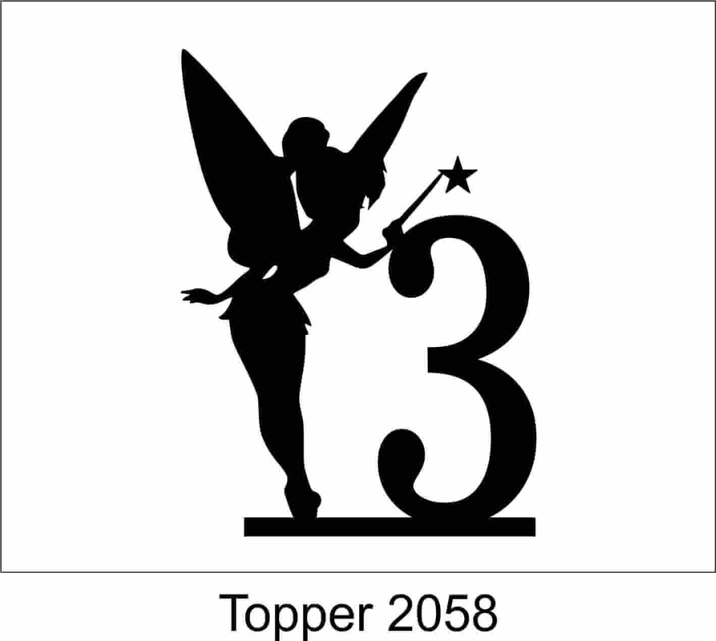 Birthday Cake Topper 2058 - Image 2
