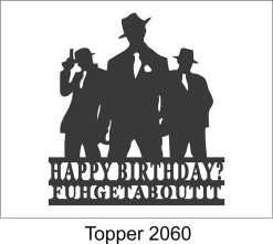 Alternative view of Birthday Cake Topper 2060