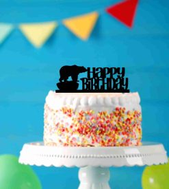 Birthday Cake Topper 2070 Bear