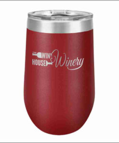 Polar Camel 16 oz. Vacuum Insulated Stemless Tumbler w/Lid