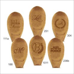 Alternative view of 12" Bamboo Utensils