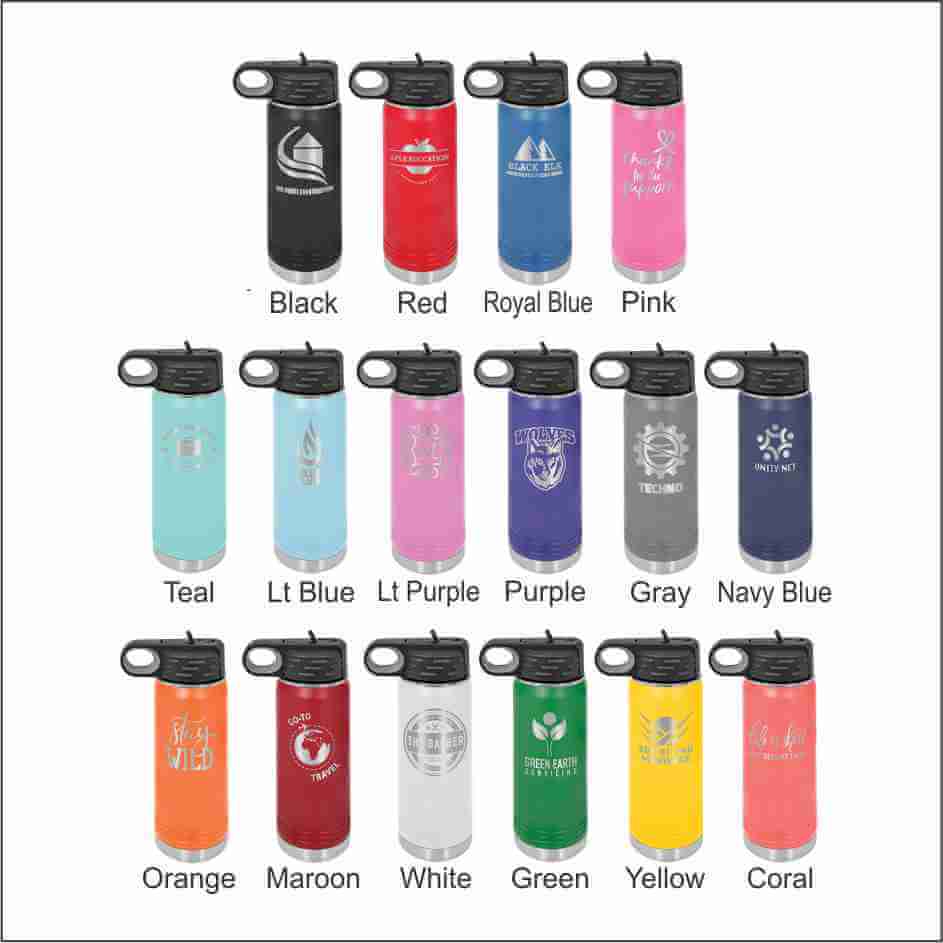 Polar Camel 20 oz. Water Bottle - Image 2