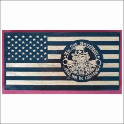"Uncle Sam 2nd Amendment" Commemorative Flag