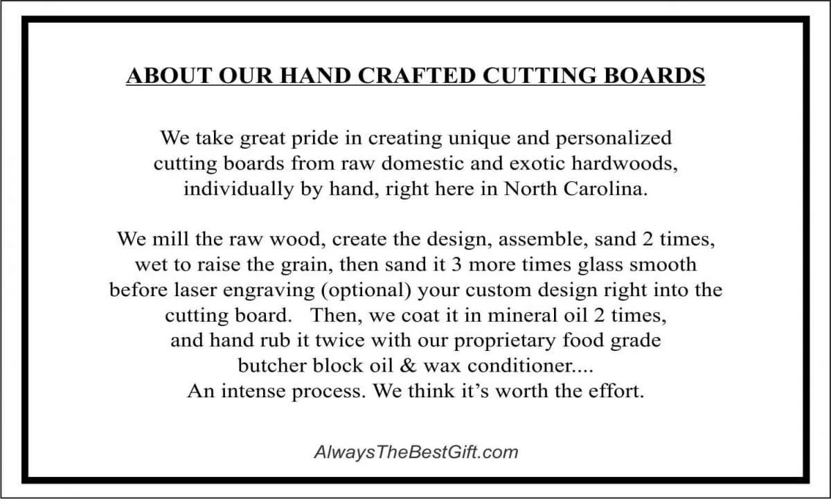 Vanilla Creme - Edge Grain Cutting Board - Image 4