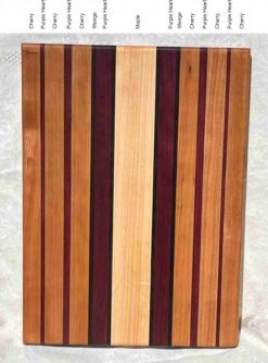 Alternative view of Bowling Alley - Edge Grain Cutting Board
