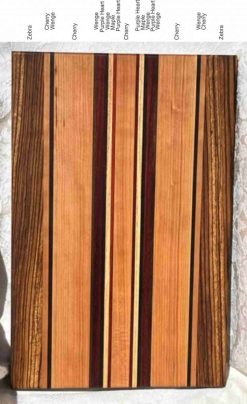 Alternative view of Cherry Bark - Edge Grain Cutting Board