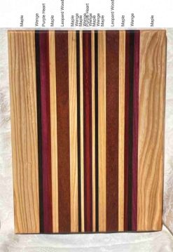 Alternative view of Maple Racer - Edge Grain Cutting Board