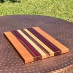 Walnut Berry Creme - Edge Grain Cutting Board