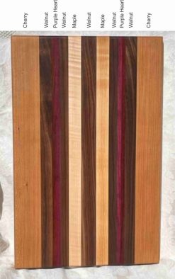 Alternative view of Walnut Berry Creme - Edge Grain Cutting Board