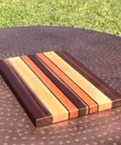 Whiskey Barrel - Edge Grain Cutting Board