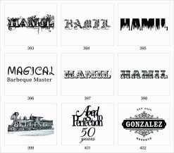 Alternative view of Personalized Cutting Board - Laser Engraved 393-402