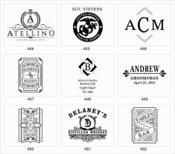 Alternative view of Personalized Cutting Board - Laser Engraved 444-452