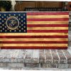 Rustic American Flag - Marines Seal (2 sizes)